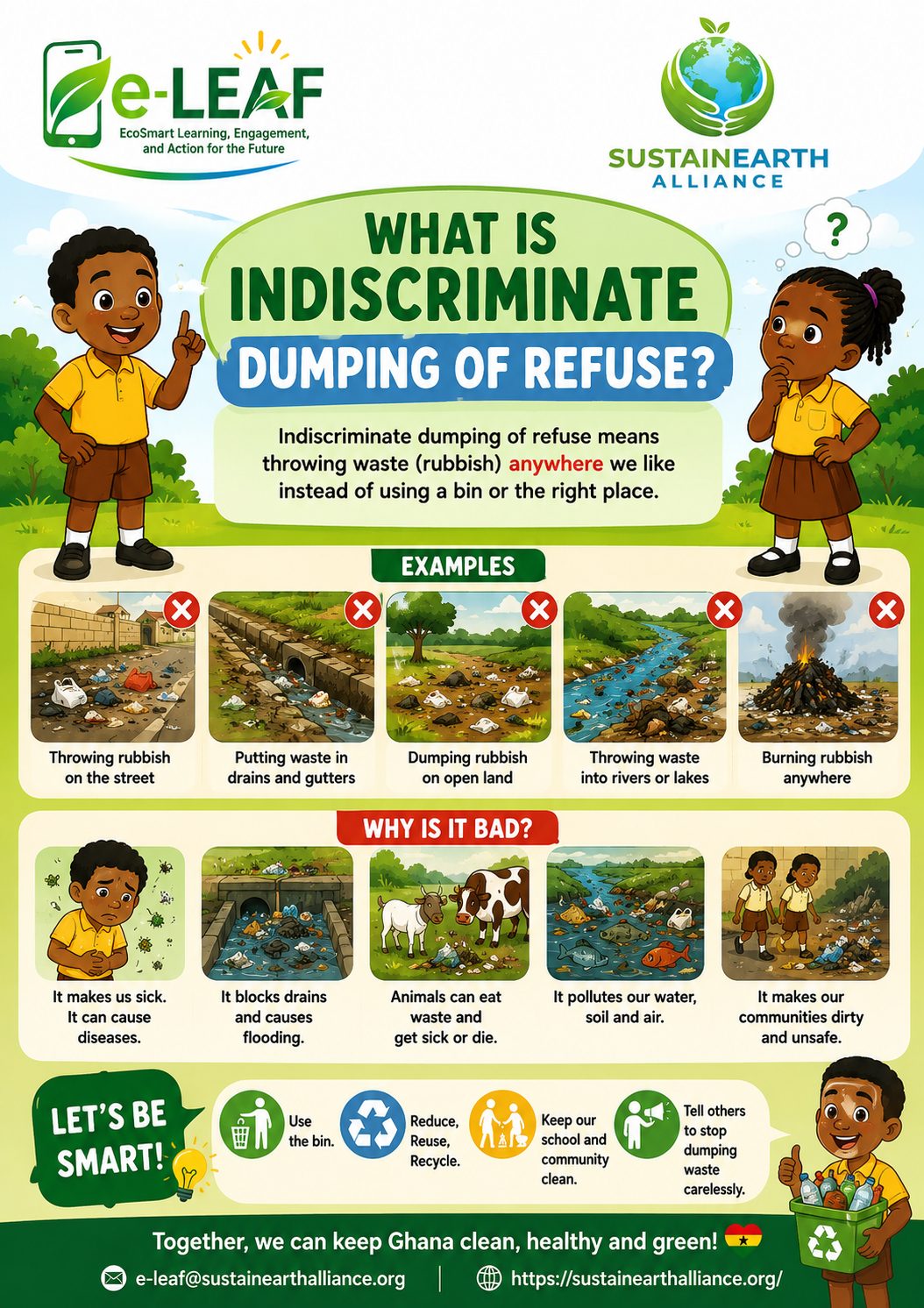 What is Indiscriminate Dumping Infographic